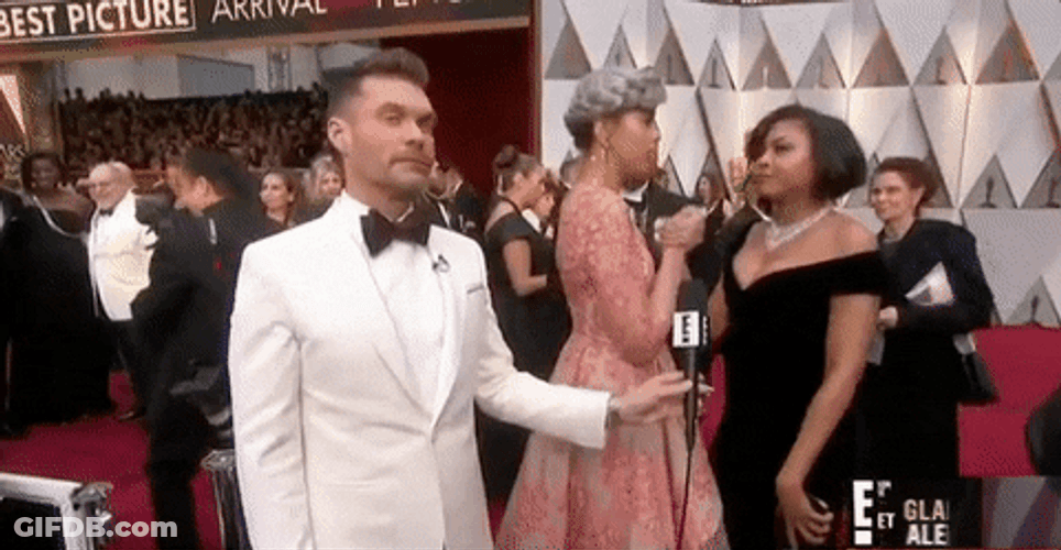 Ryan Seacrest Interview Left On Read GIF