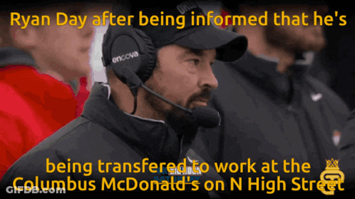 Ryan Transferred To Columbus McDonalds GIF