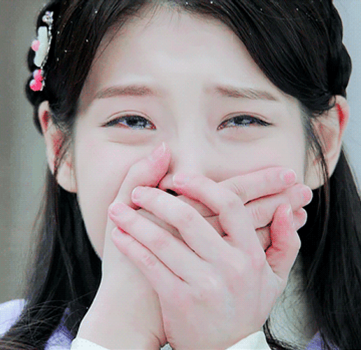 Ryeo IU Crying GIF