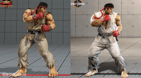 Ryu From Street Fighter GIF