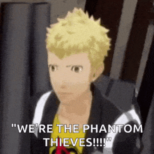 Ryuji Surprised GIF