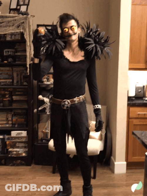 Ryuk Death Note Cosplay GIF
