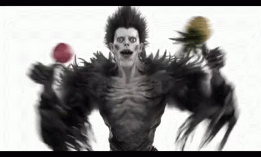 Ryuk Death Note Pineapple Pen GIF