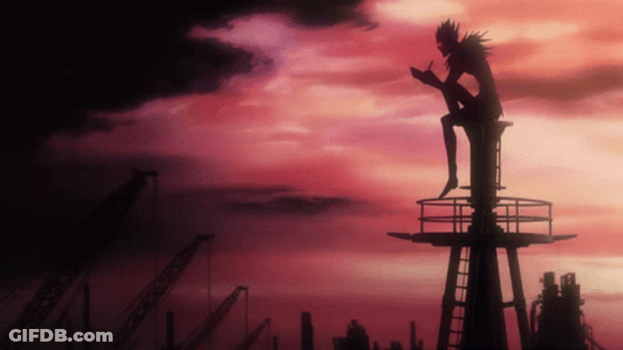 Ryuk Death Note Sky View GIF