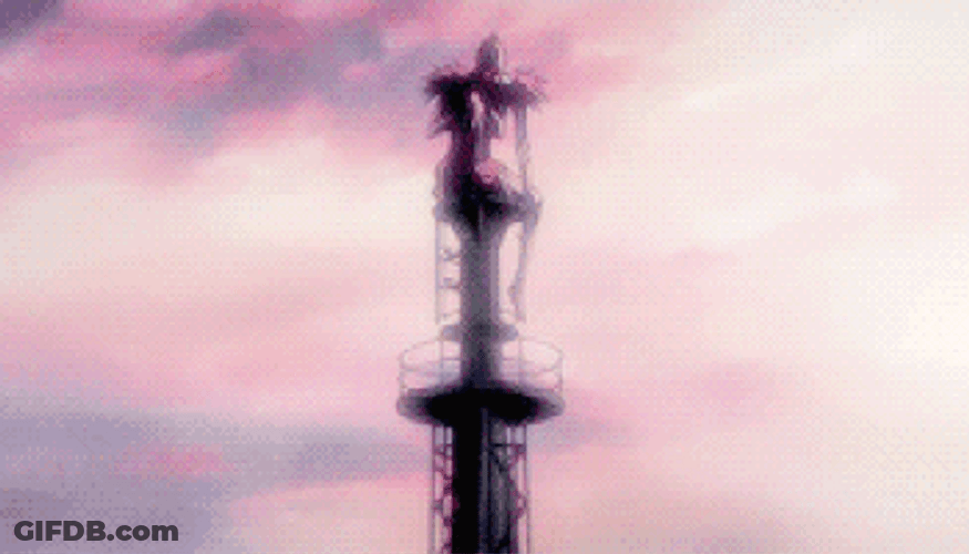 Ryuk Death Note Viewing Sky GIF