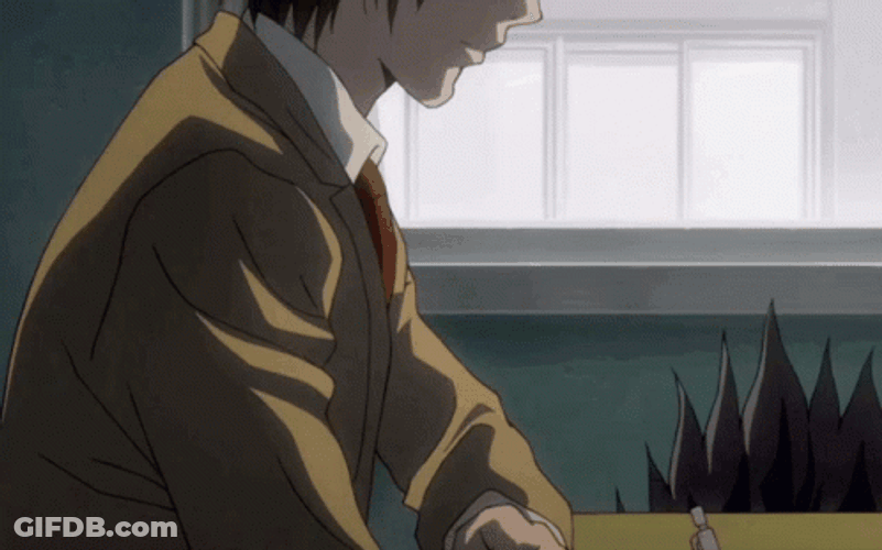 Ryuk Death Note With Yagami GIF