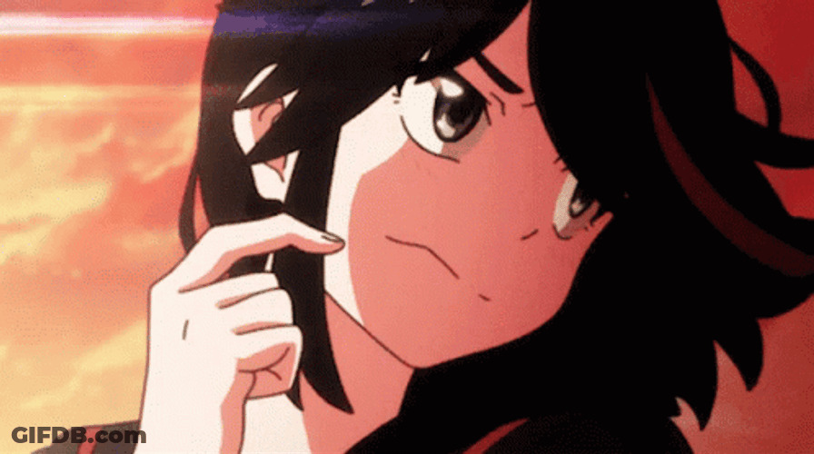 Ryuko Matoi Talking GIF