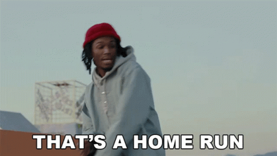 Saba That's A Home Run Grand Slam GIF