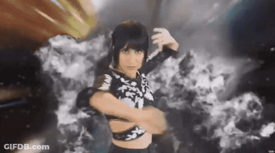 Saban Black Power Ranger Intro GIF