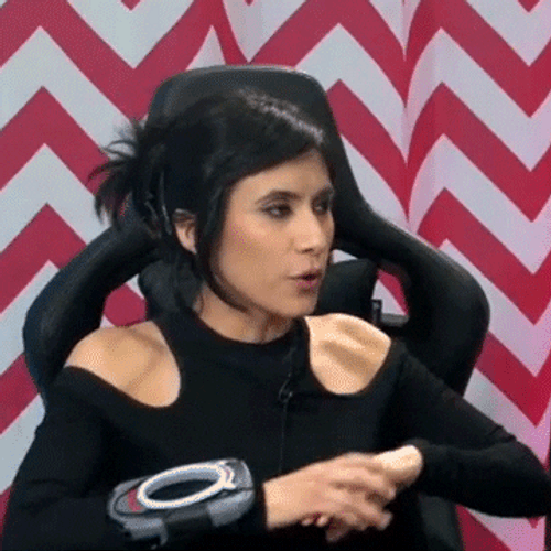 Saban Cristina Vee Stretch GIF