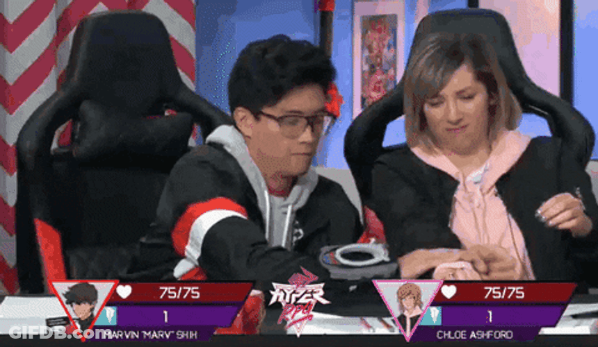 Saban Red And Pink Ranger GIF