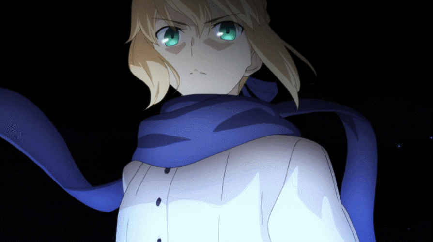 Saber Artoria Pendragon Fate Stay Fight GIF