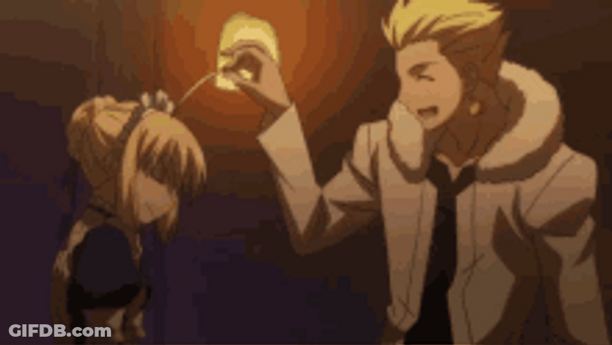 Saber Artoria Pendragon Fate Stay Gilgamesh GIF