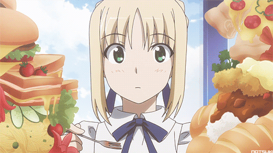 Saber Artoria Pendragon Fate Stay I Love You GIF