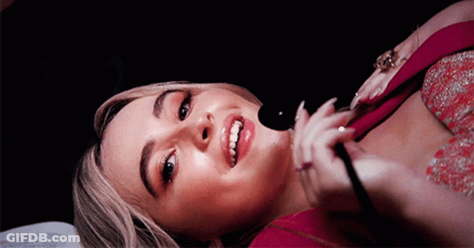Sabrina Carpenter Bleh Tongue Out GIF
