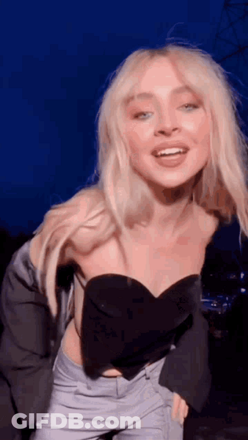 Sabrina Carpenter Feeling It Singing GIF