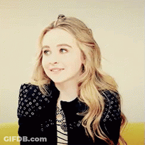 Sabrina Carpenter Happy Talking GIF