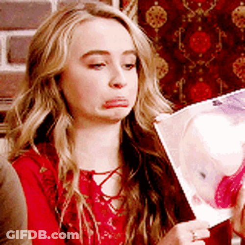 Sabrina Carpenter Making Funny Face GIF