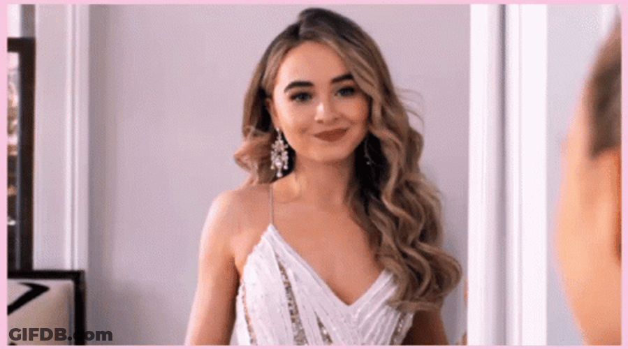 Sabrina Carpenter Pissed Off Smile GIF