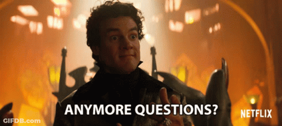 Sabrina Luke Cook As Lucifer Any Questions GIF