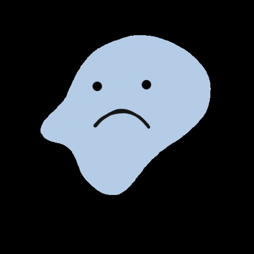 Sad Aesthetic Emojis In Assorted Shapes GIF