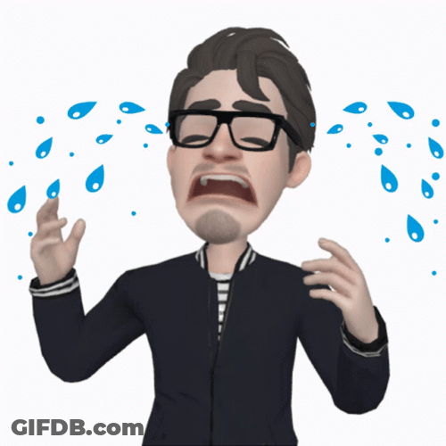 Sad Animated Crying GIF