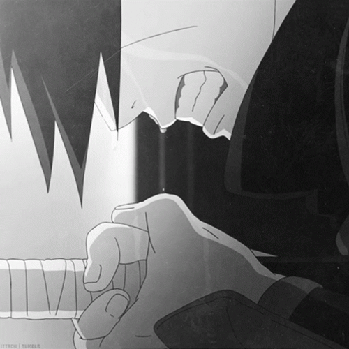 Sad Anime Boy Sword GIF