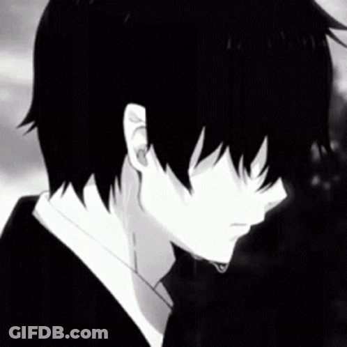 Sad Anime Boy With Tear GIF
