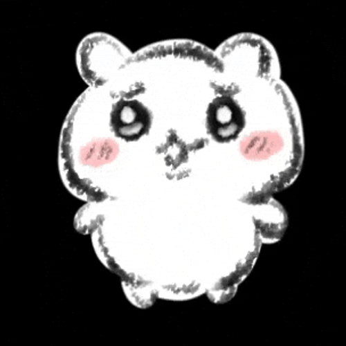 Sad Anime Chiikawa Walking GIF
