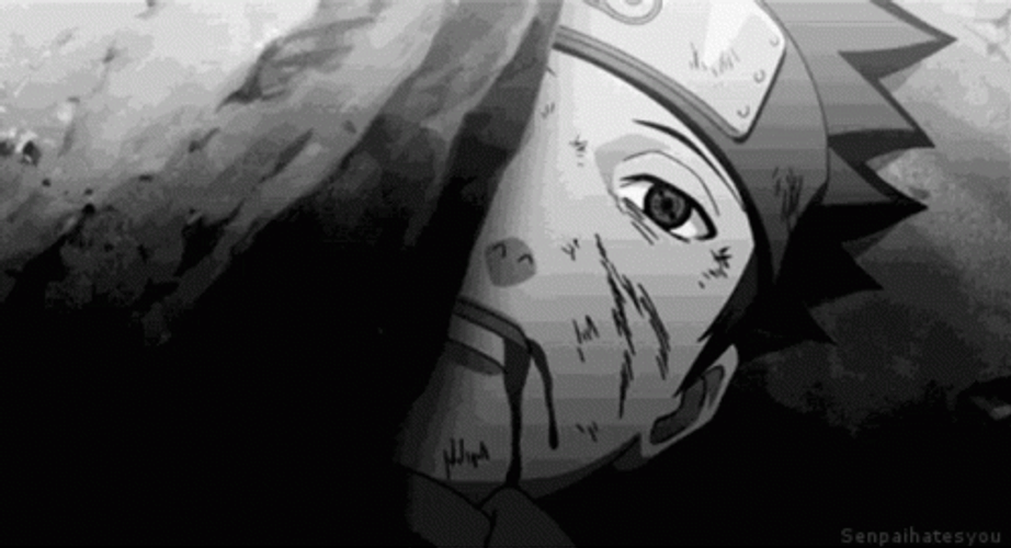 Sad Anime Dying Obito GIF