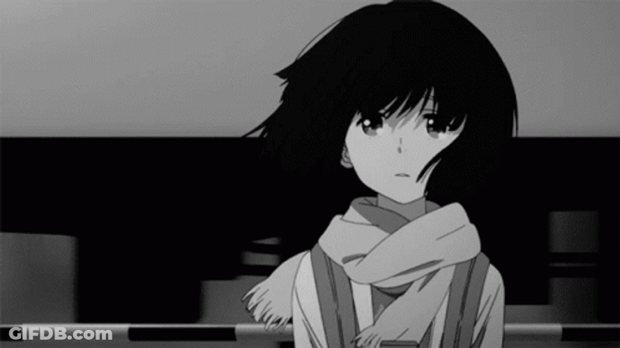 Sad Anime Girl Jun Naruse GIF