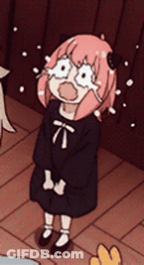 Sad Anya Forger Crying GIF