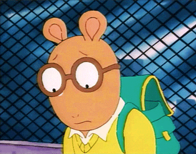 Sad Arthur Read Crying GIF