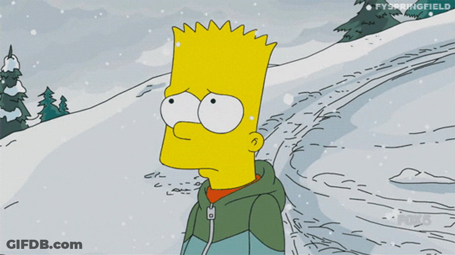 Sad Bart Simpson GIF