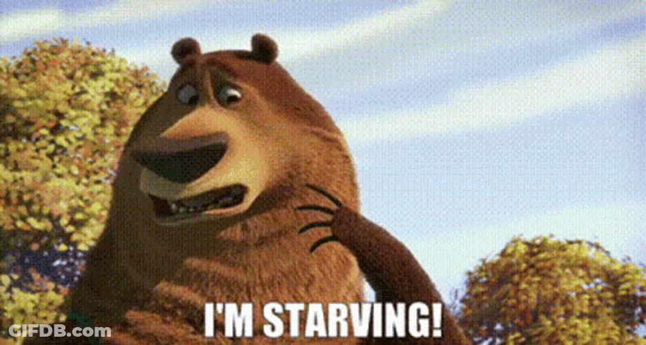 Sad Boog Starving GIF