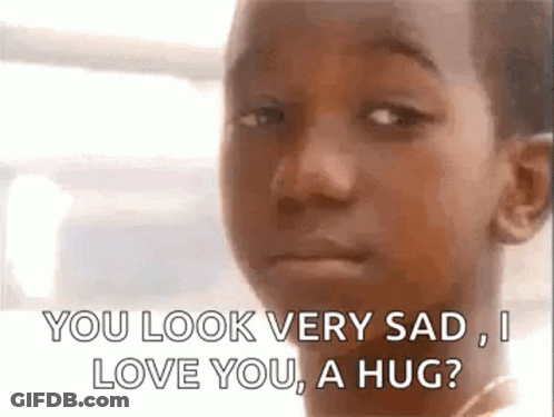 Sad Boy Asking For A Hug GIF