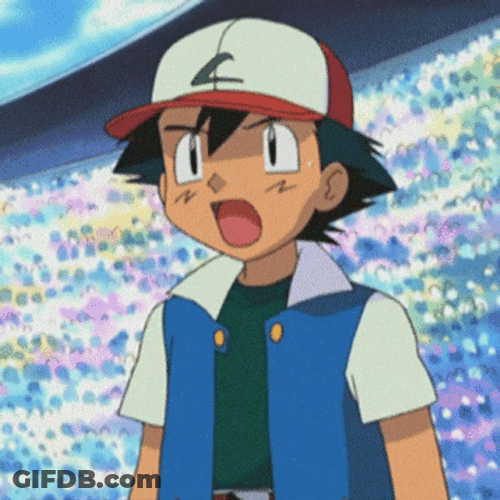 Sad Boy Pokemon Ash Ketchum Looking Down GIF