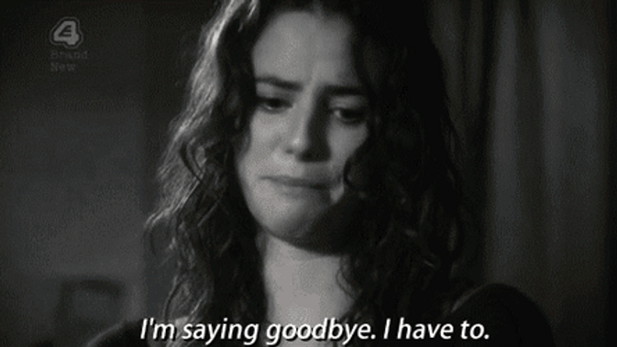 Sad Broken Goodbye GIF