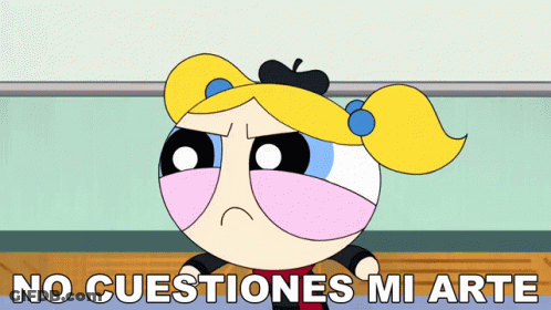 Sad Bubbles Powerpuff Girls GIF