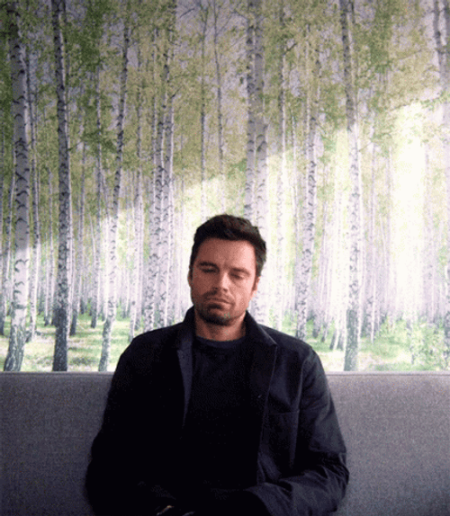 Sad Bucky Barnes Falcon Winter Soldier GIF