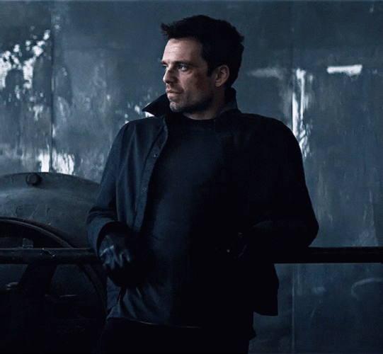 Sad Bucky Barnes Winter Soldier GIF