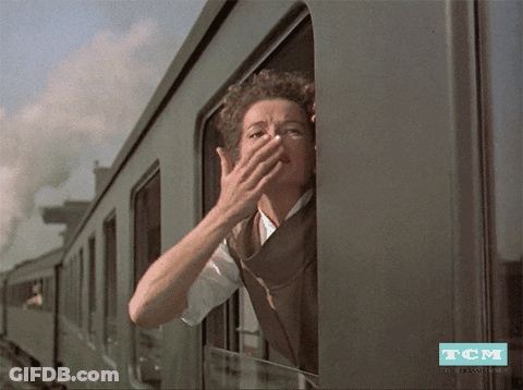 Sad Cartoon Bear Saying Goodbye My Love GIF