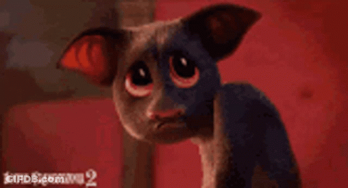Sad Cartoon Cat GIF