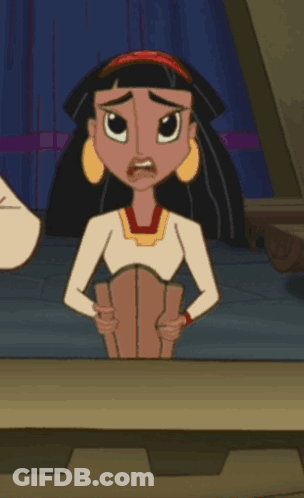 Sad Cartoon Girl GIF