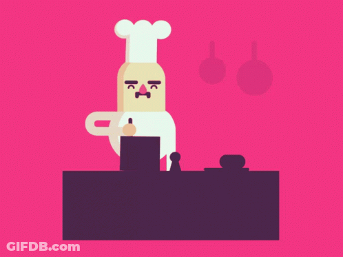 Sad Chef Cartoon GIF