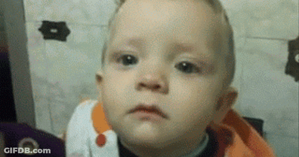 Sad Child With Pouty Face GIF