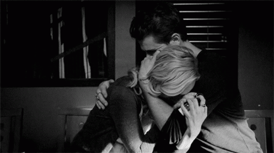 Sad Couple Comfort Hug GIF
