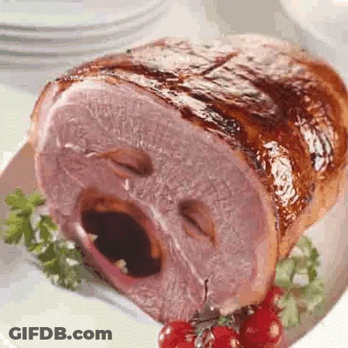 Sad Crying Ham GIF