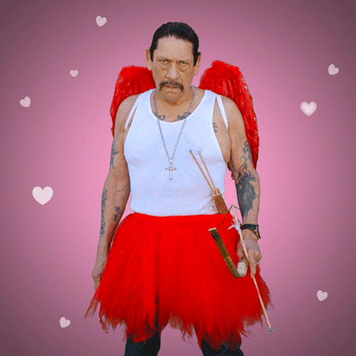 Sad Cupid Danny Trejo GIF