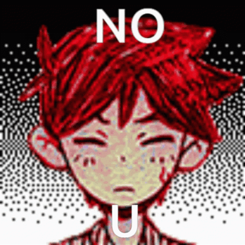 Sad Emo Guy No U GIF